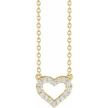 Load image into Gallery viewer, Chelsea Heart Necklace